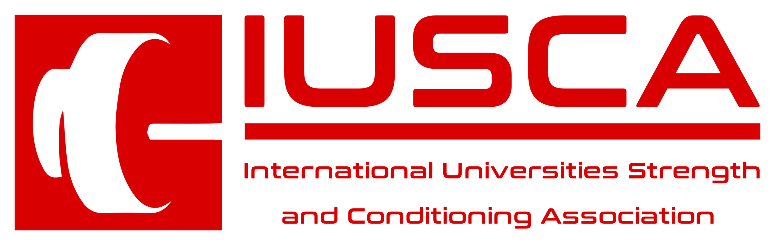 International Universities Strength and Conditioning Association (IUSCA) logo