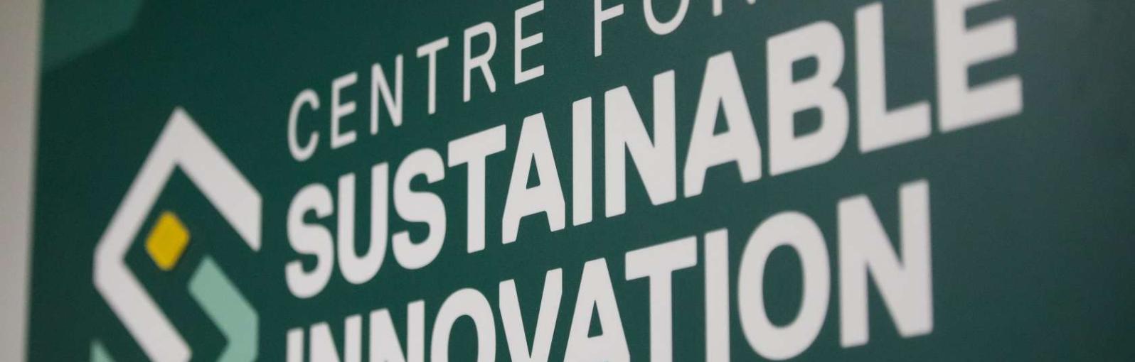 Center for Sustainable Innovation logo wall art
