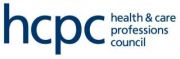 HCPC (Health & Care Professions Council) logo