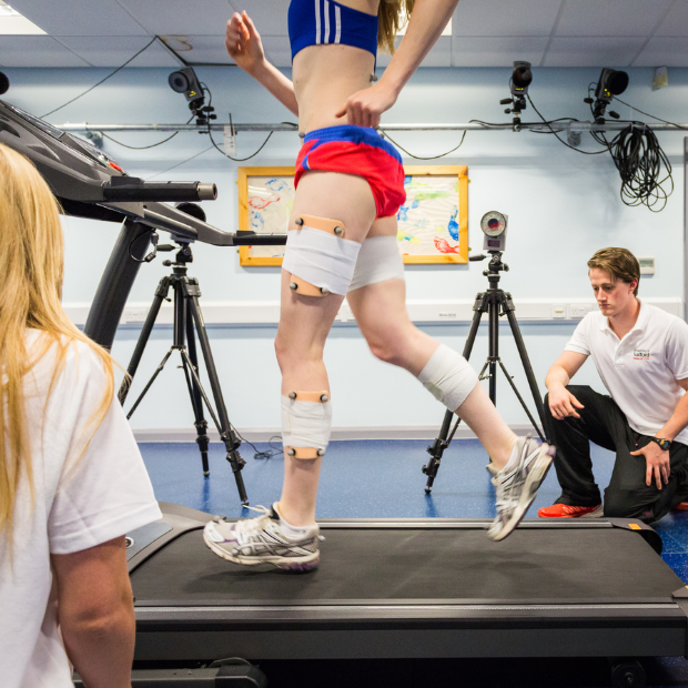Clinical gait analysis at the Frederick Road Campus, University of Salford