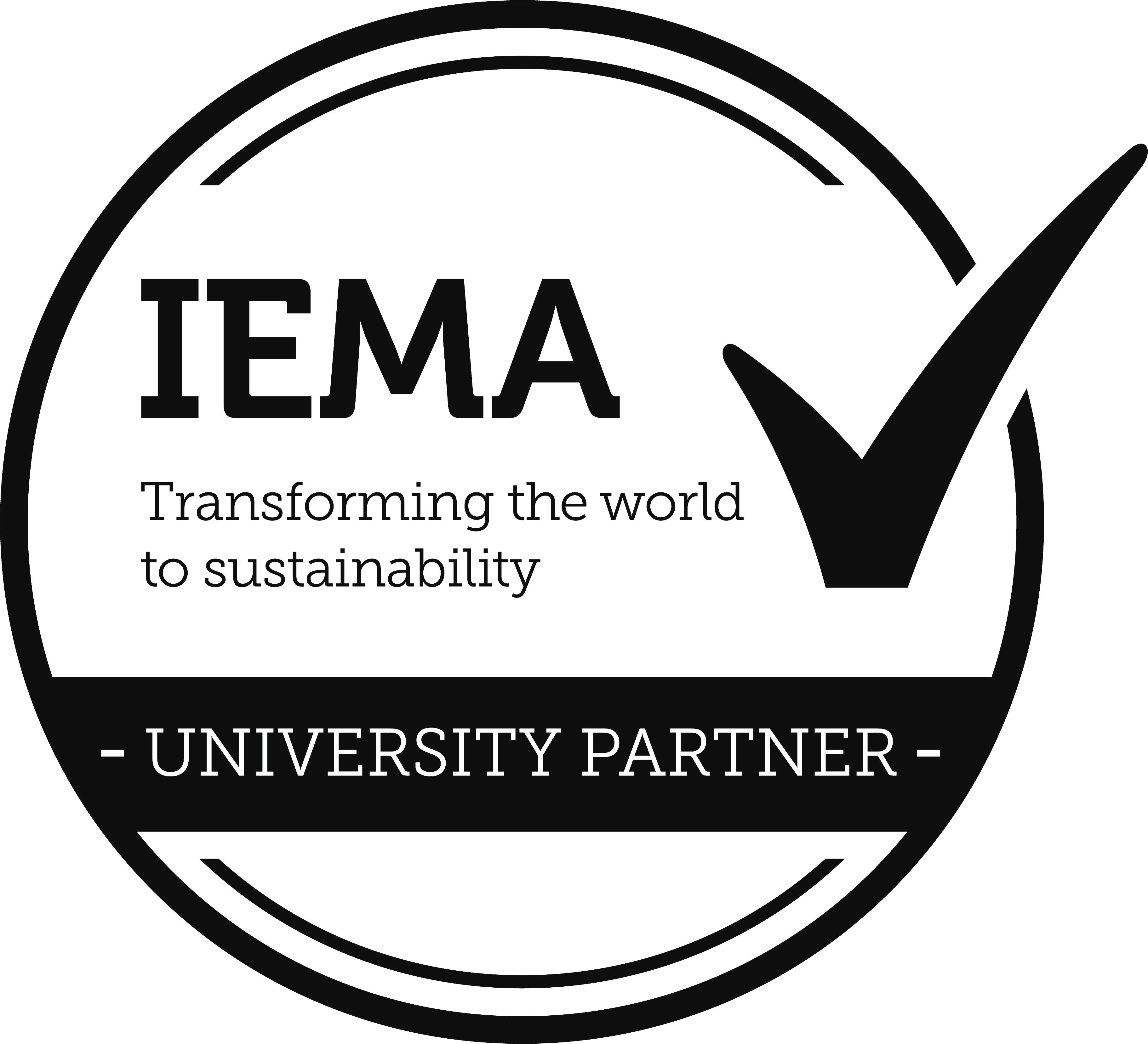 IEMA University Partnership Logo