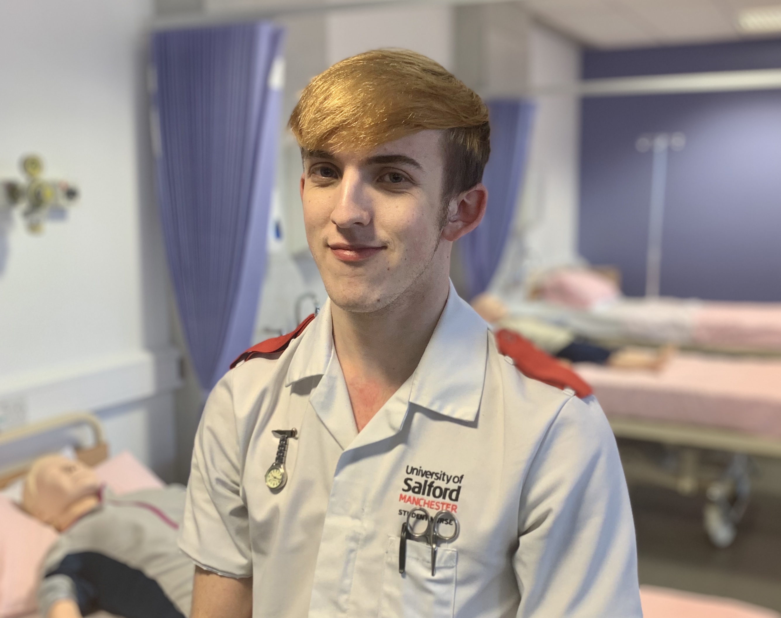 Student Nurse Nathan Harrison