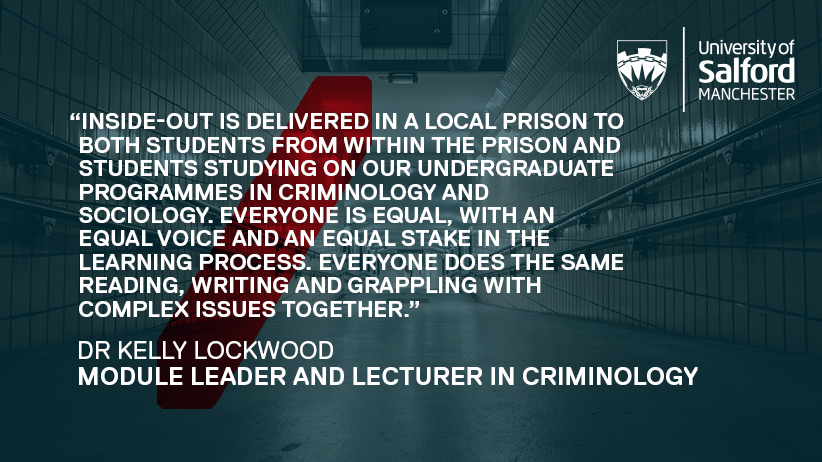 Quote from module leader Dr Kelly Lockwood 