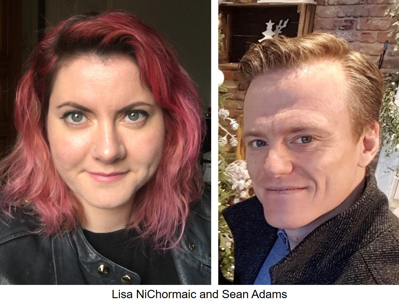 Lisa NiChormaic and Sean Adams