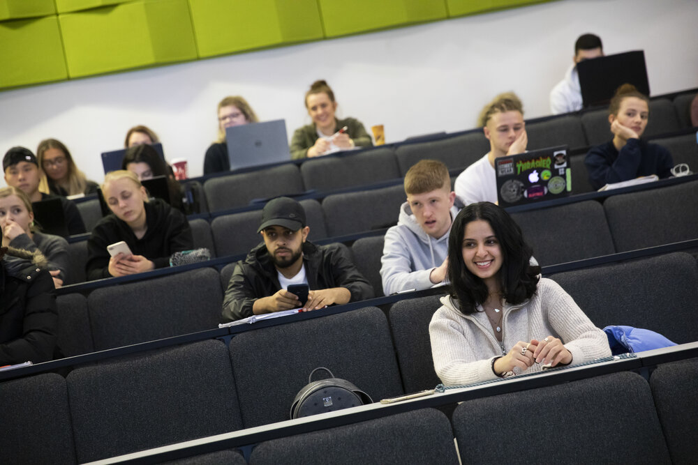 Students in Lecture Theatre
