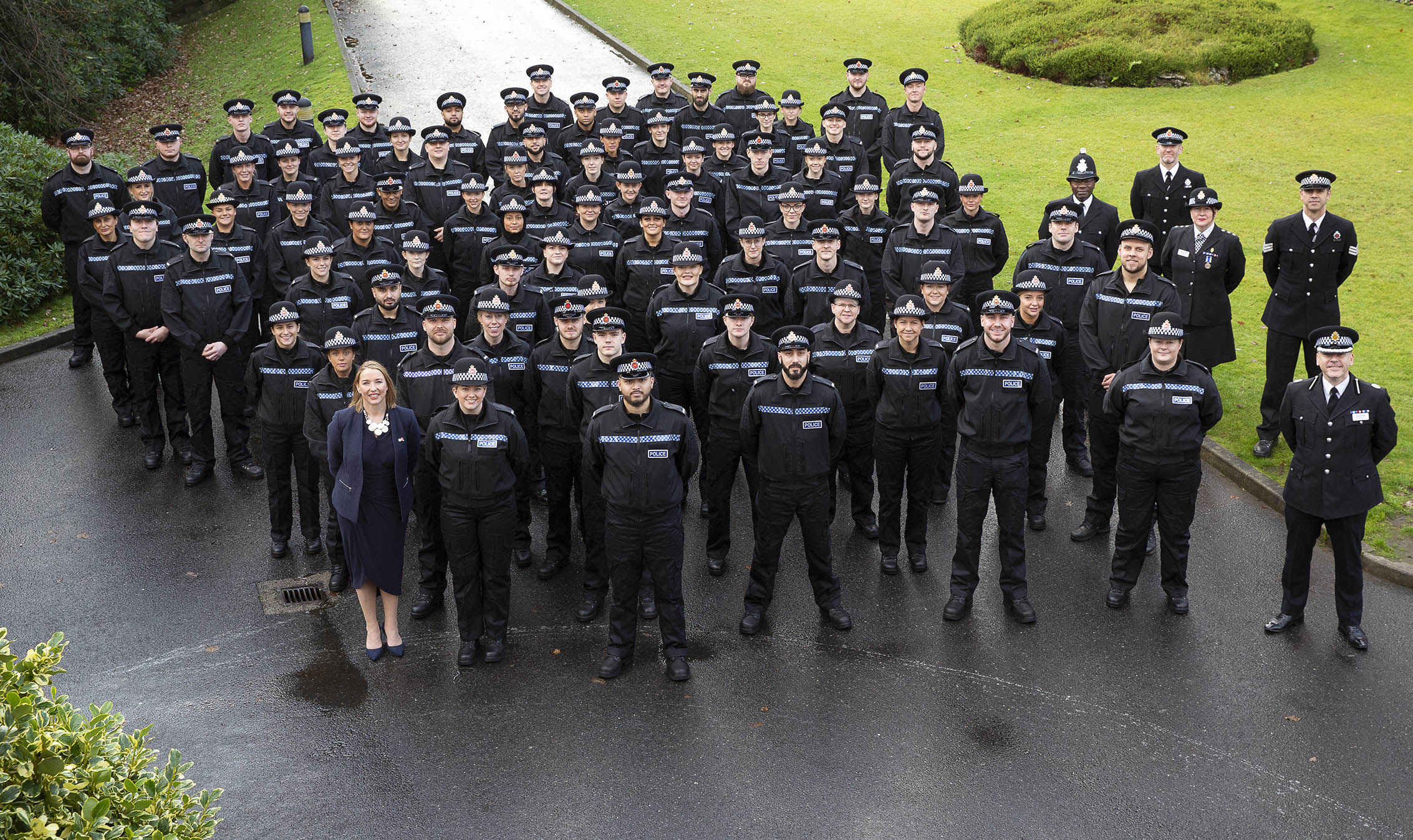 A group photo of GMP student officers