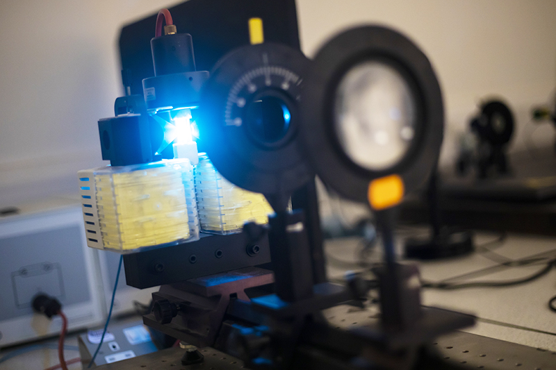 Equipment in the Joule Physics Laboratory, University of Salford
