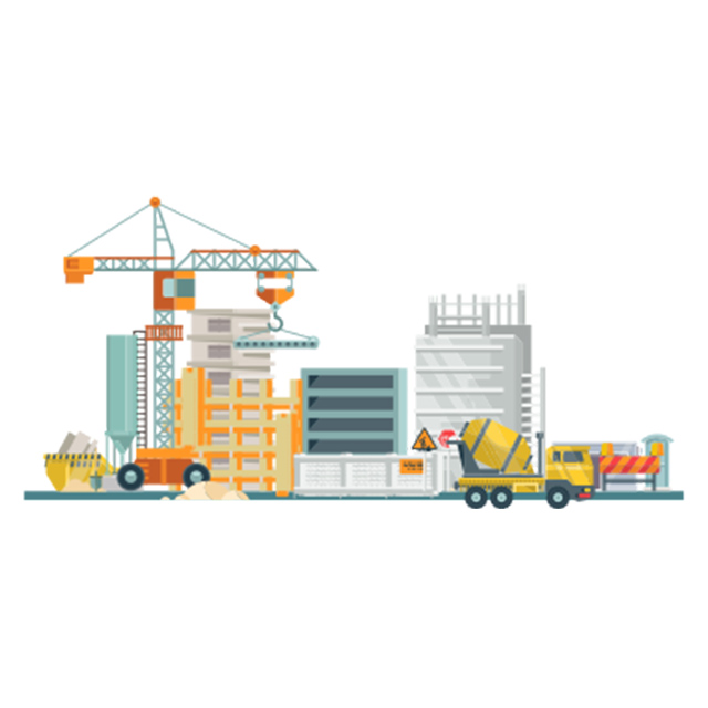 Construction site graphic