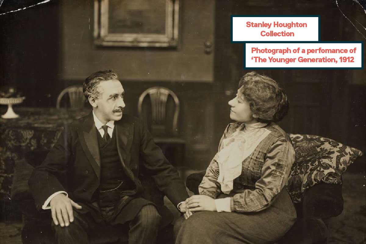 A photo from a Stanley Houghton play