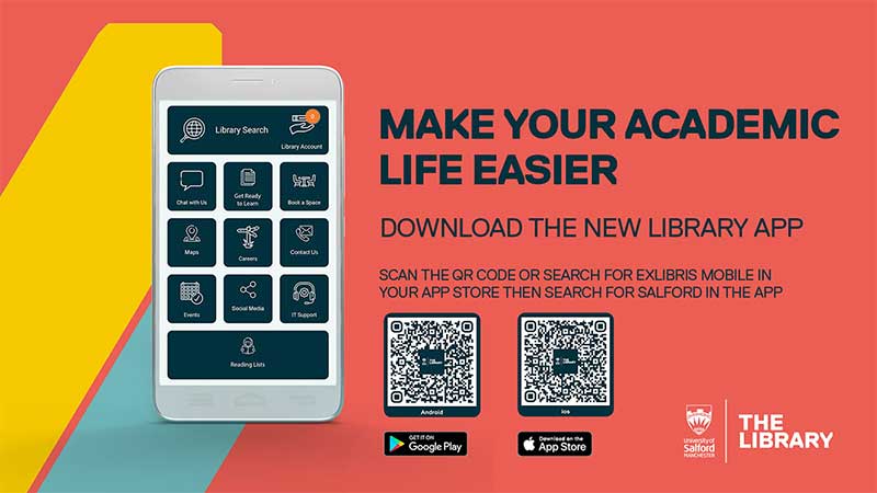 Library app promotion
