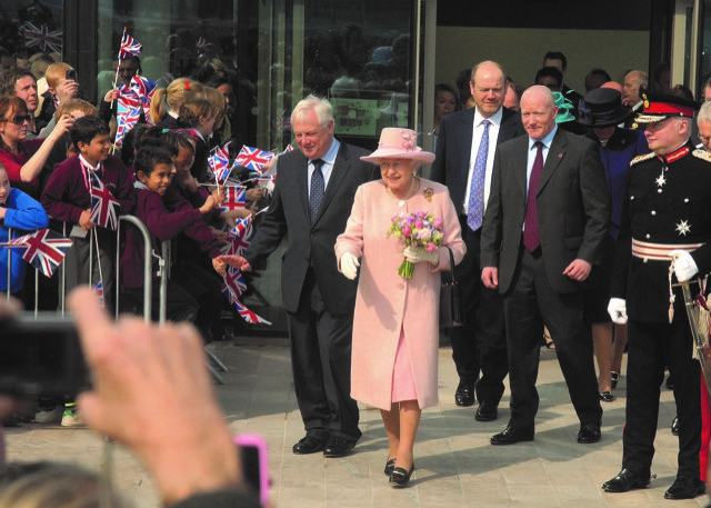 The Queen opens MediaCity in 2021