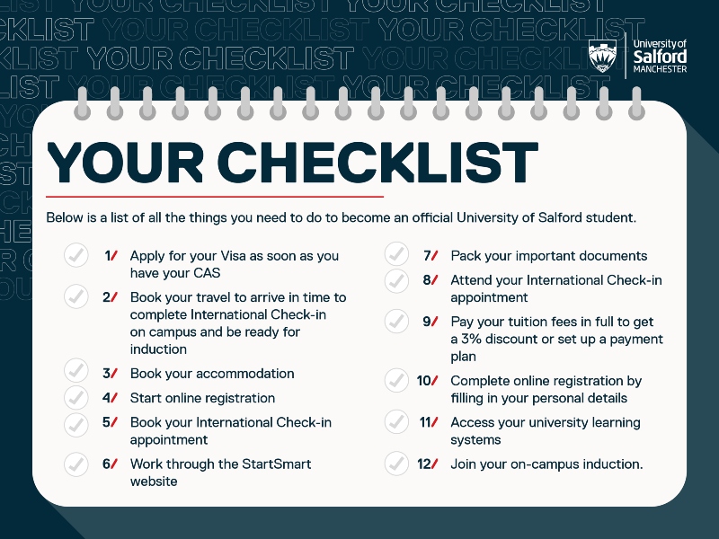 International Student Checklist Jan 2023