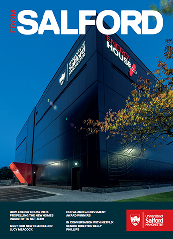 Image showing the front cover of From Salford magazine