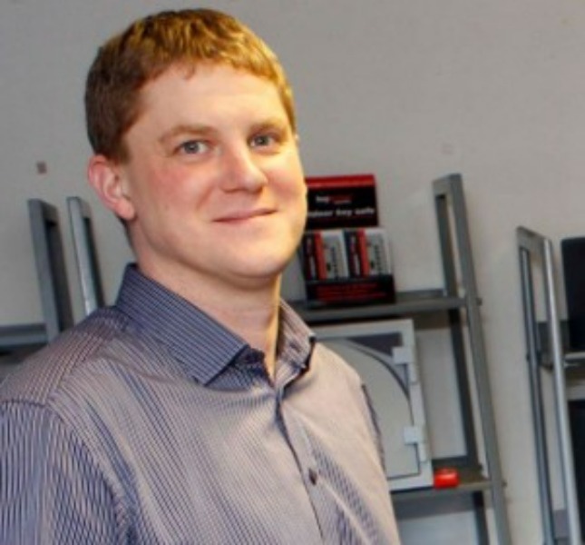 Jeremy Elson, Managing Director of Burton Safes Ltd