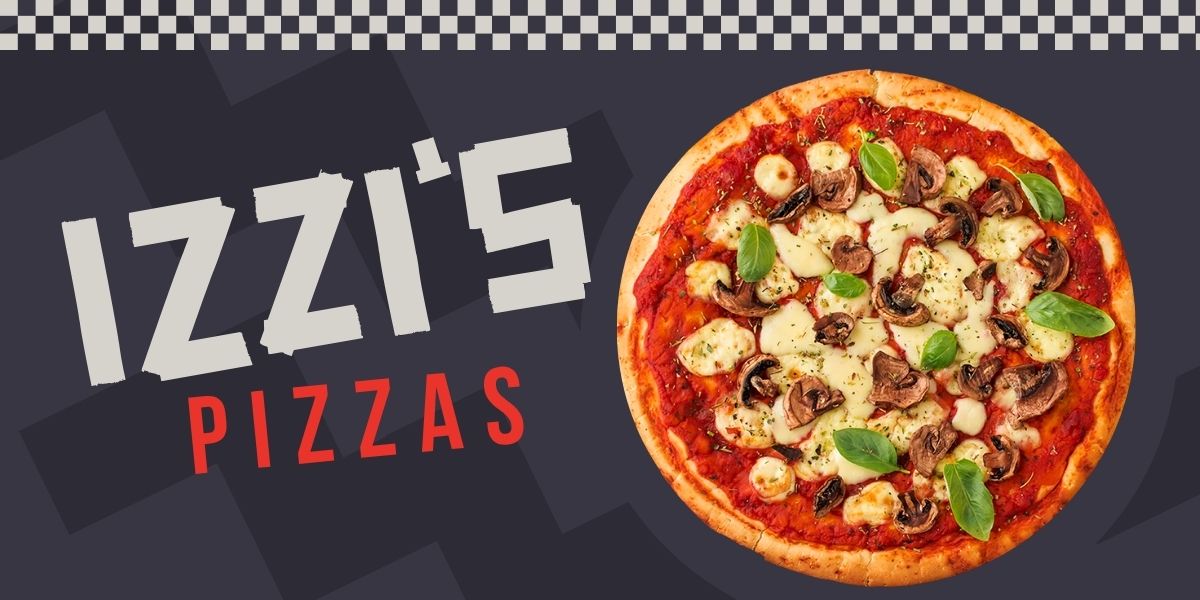 Izzis pizza banner (1200x600)