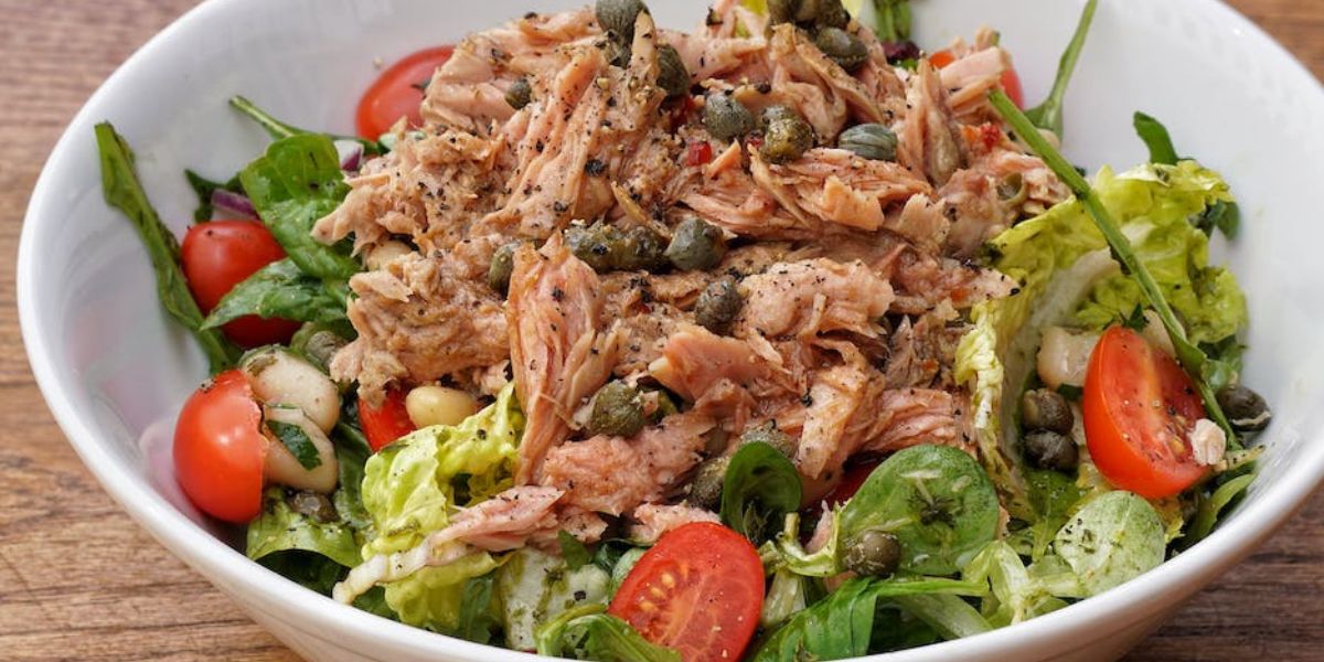 Bowl of tuna salad