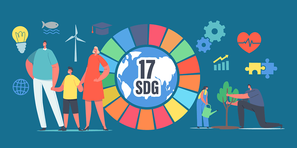 Sustainable Development Goals Teach In logo by SOS-UK
