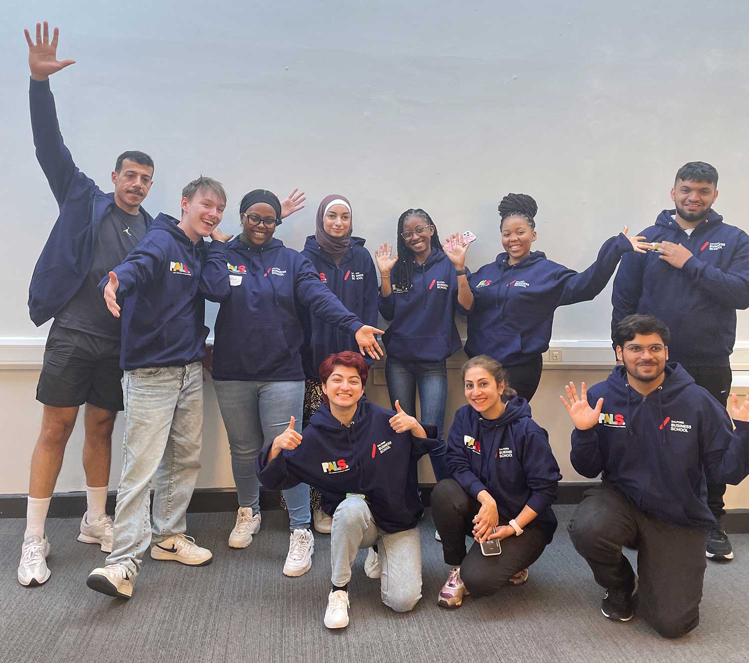 A group of Peer Assisted Learning (PALS) students