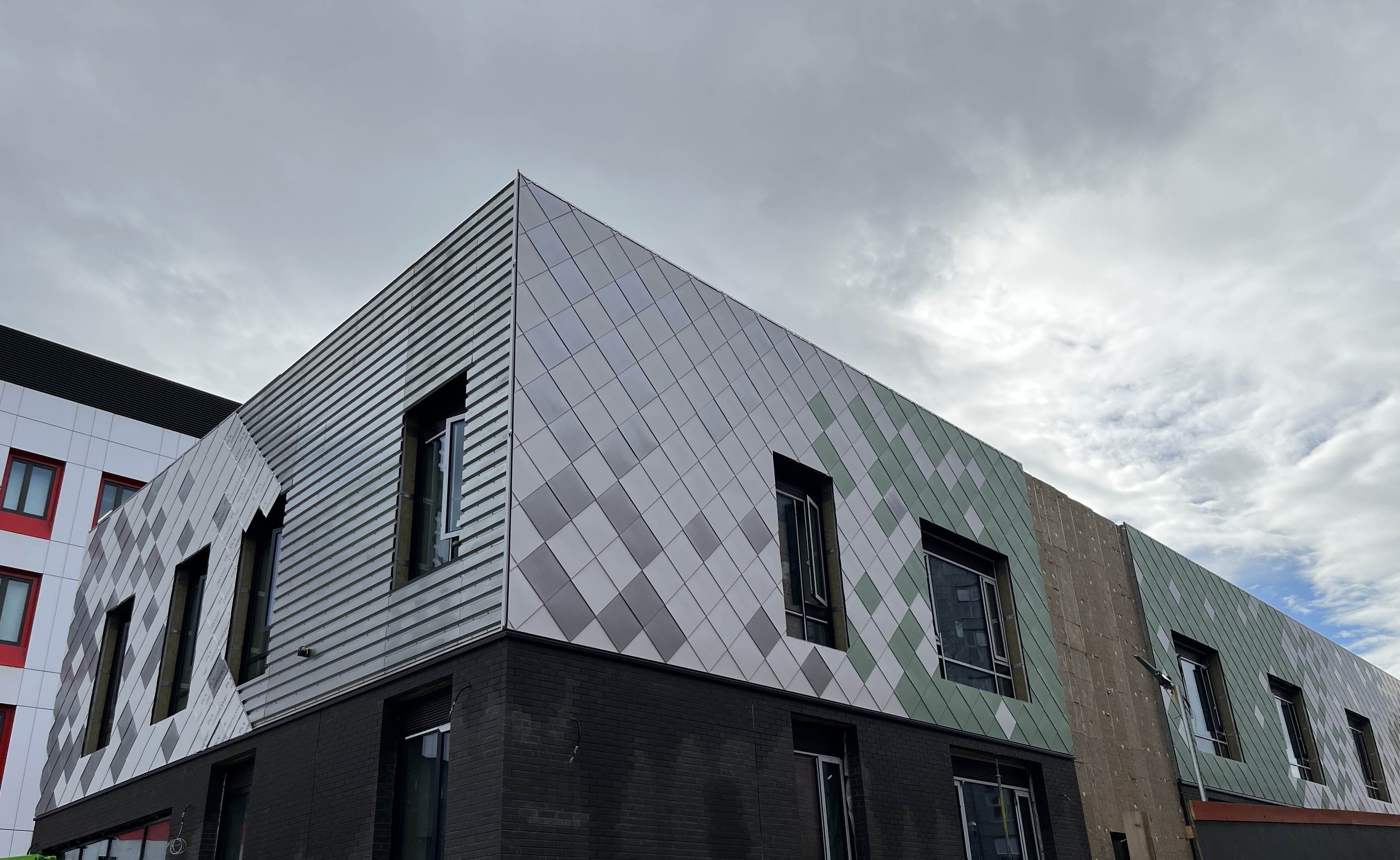 Tiles outside GMIoT building