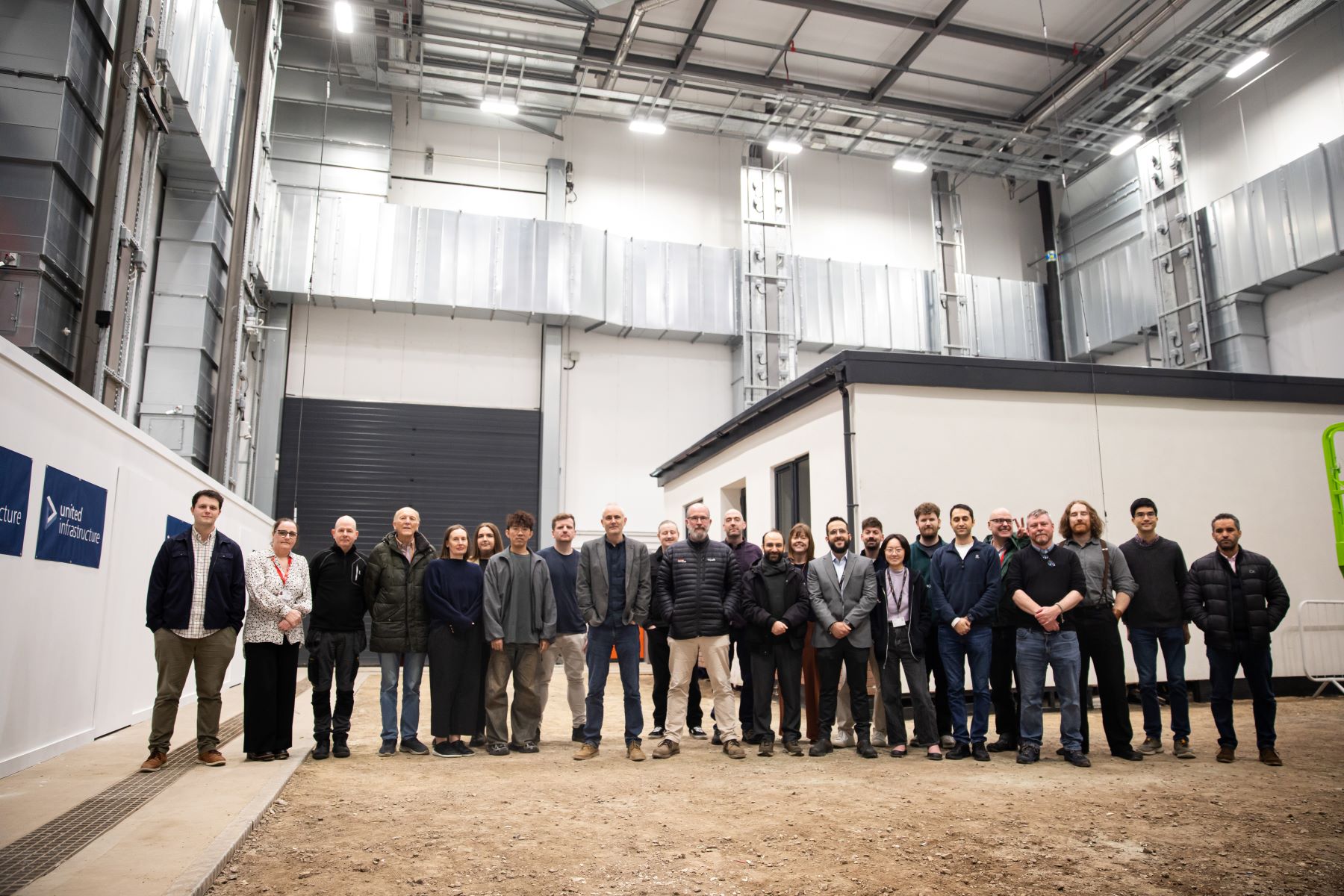 The team at Energy House Labs