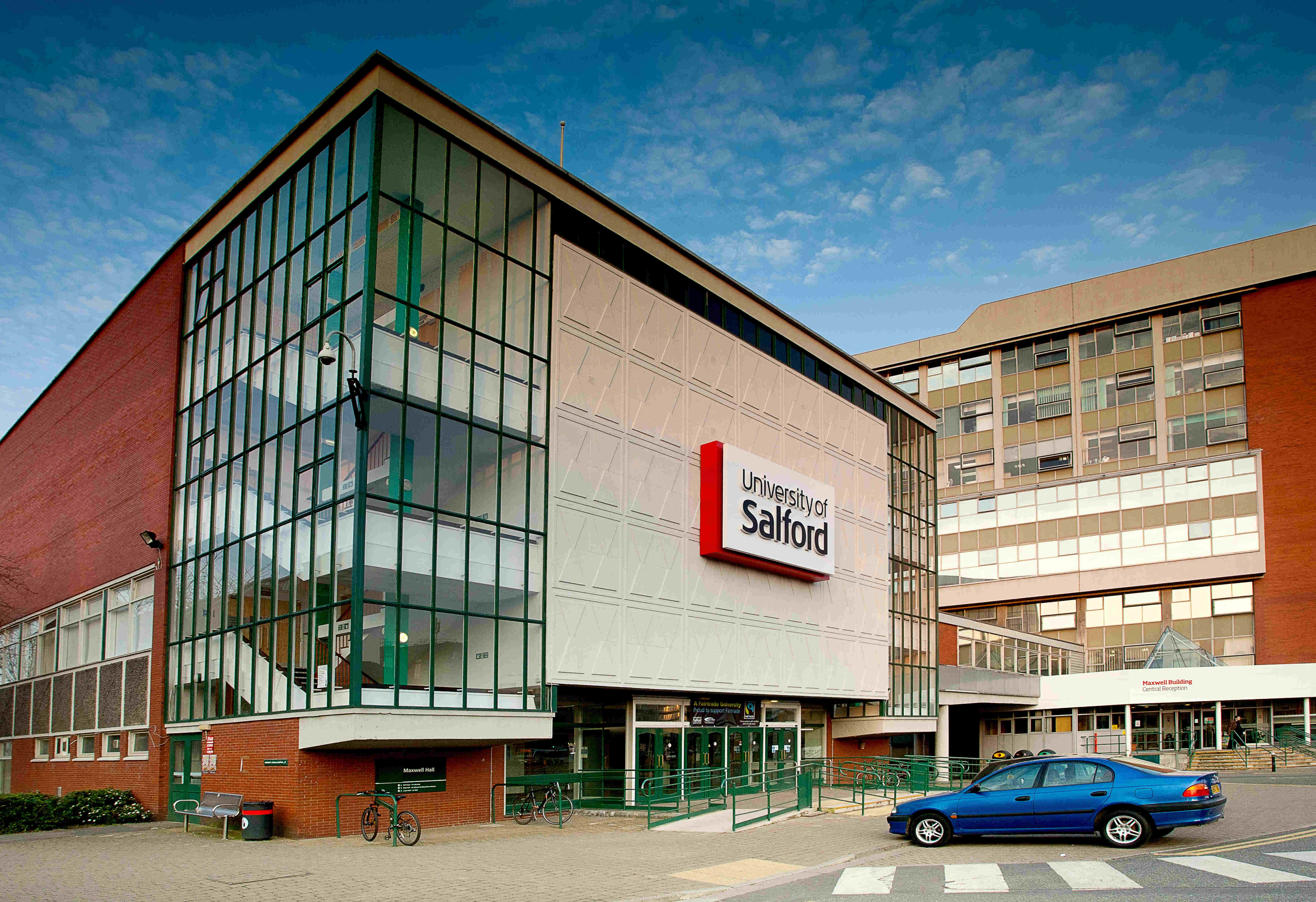 Maxwell Building exterior, University of Salford