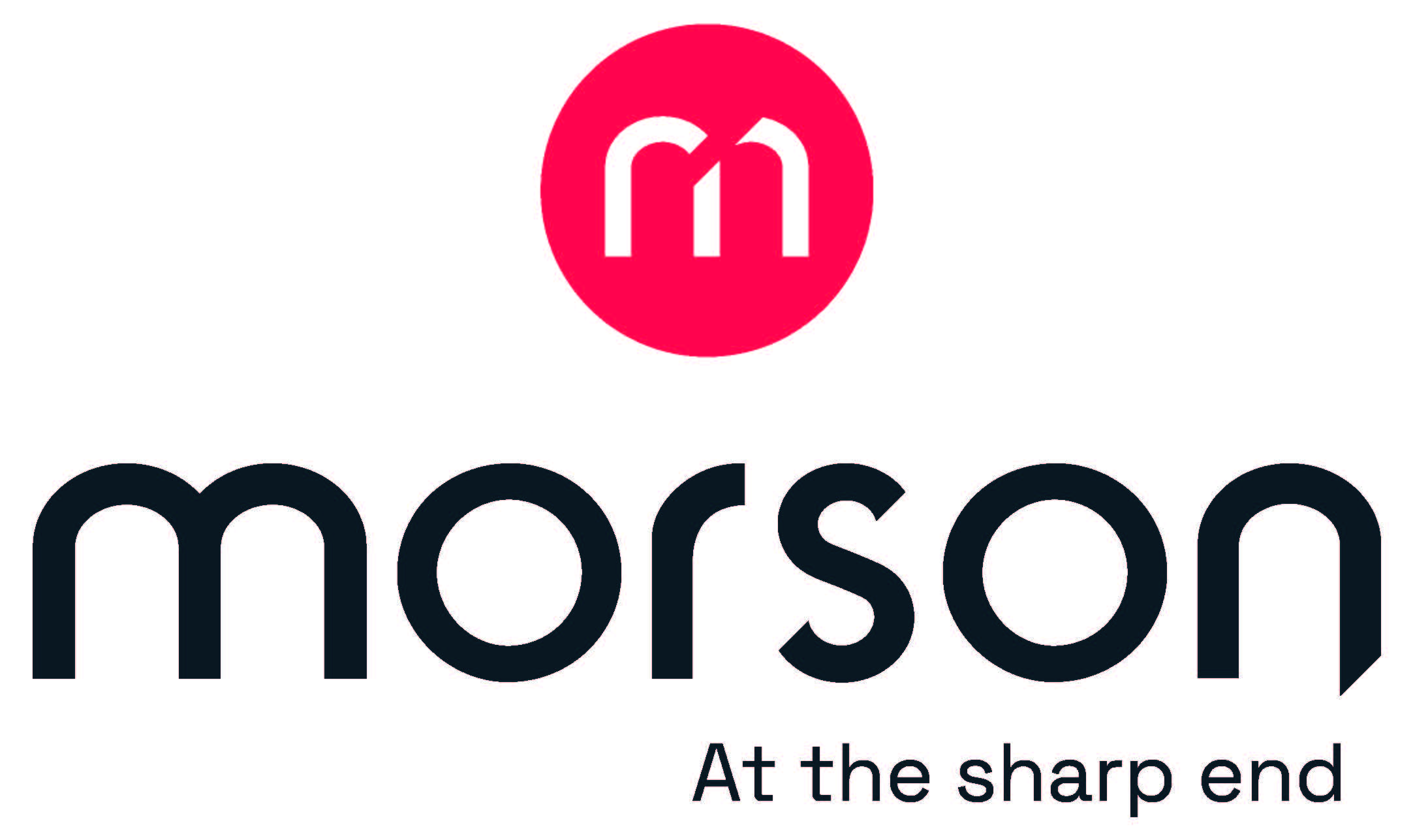 Morson (at the sharp end) logo 