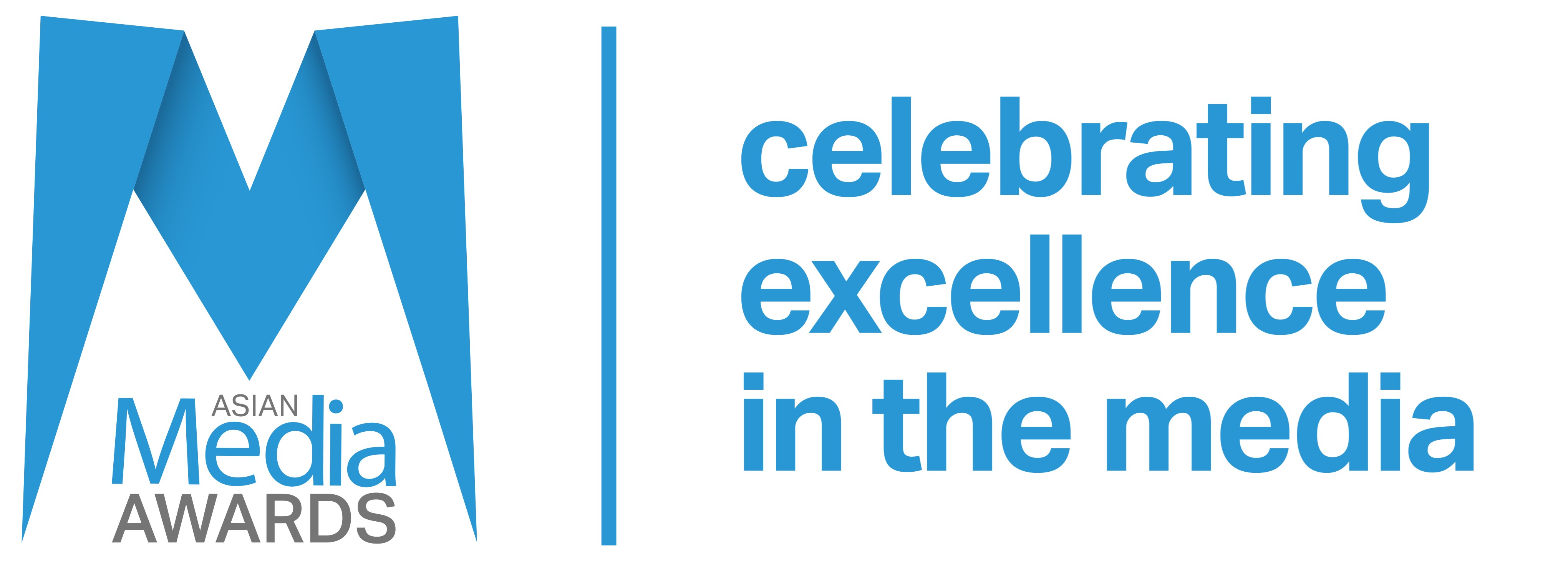 Asian Media Awards (celebrating excellence in the media) logo