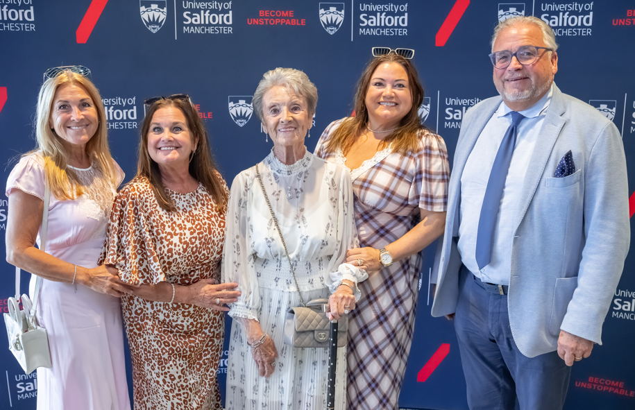 Carmen Ashurst, Sara Horrocks, Margaret Mason, Ged Mason OBE