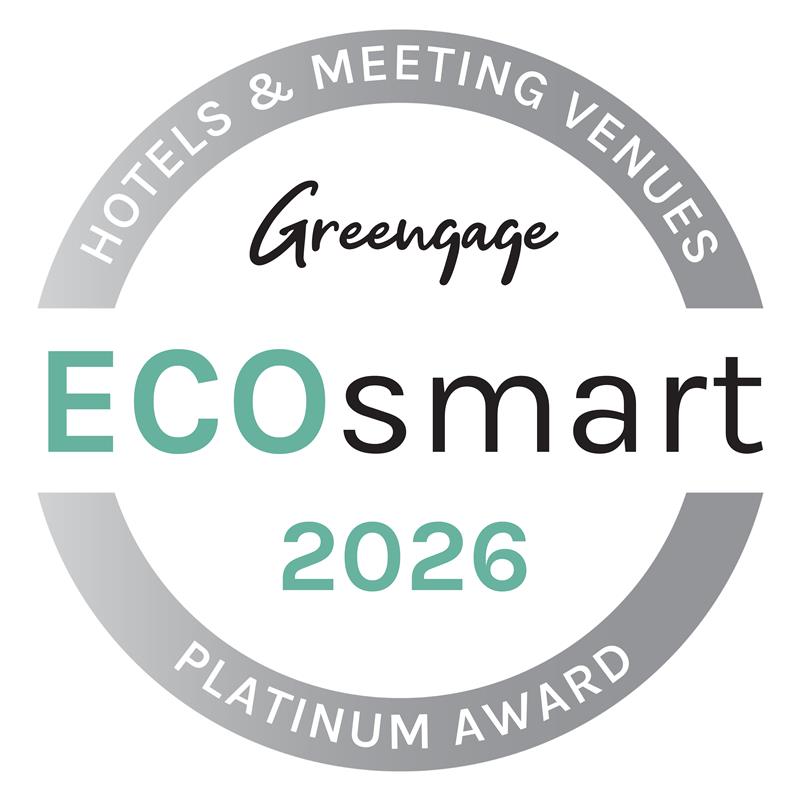 Greengage Ecosmart 2026 (hotel and meeting venues platinum award) logo