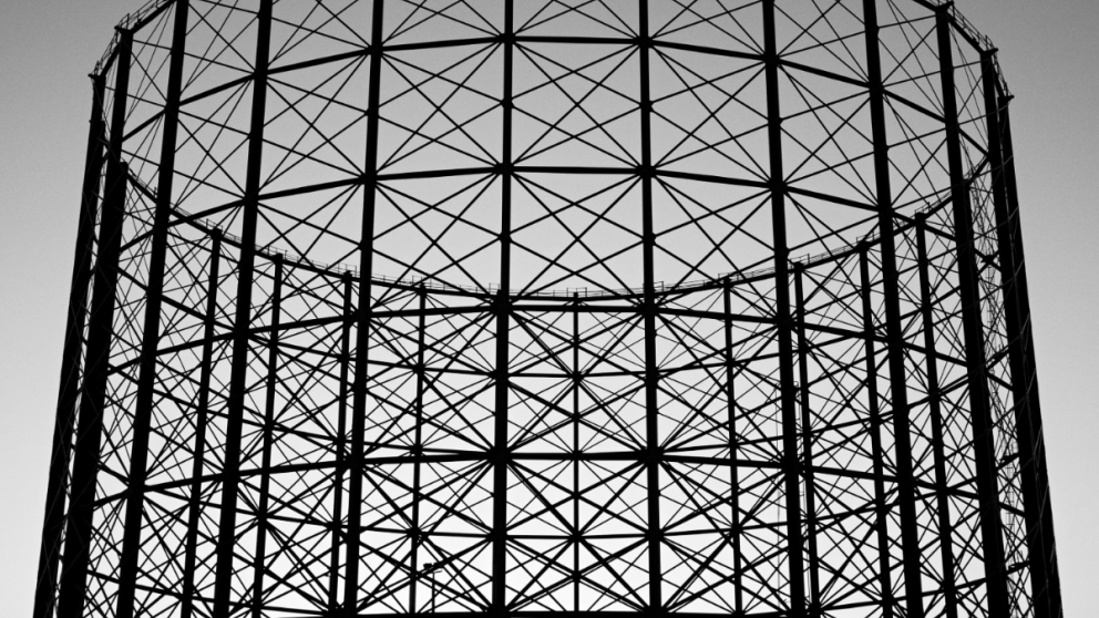 Disued gasometer