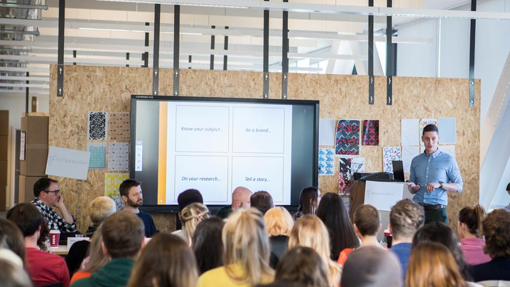 A creative workshop in New Adelphi