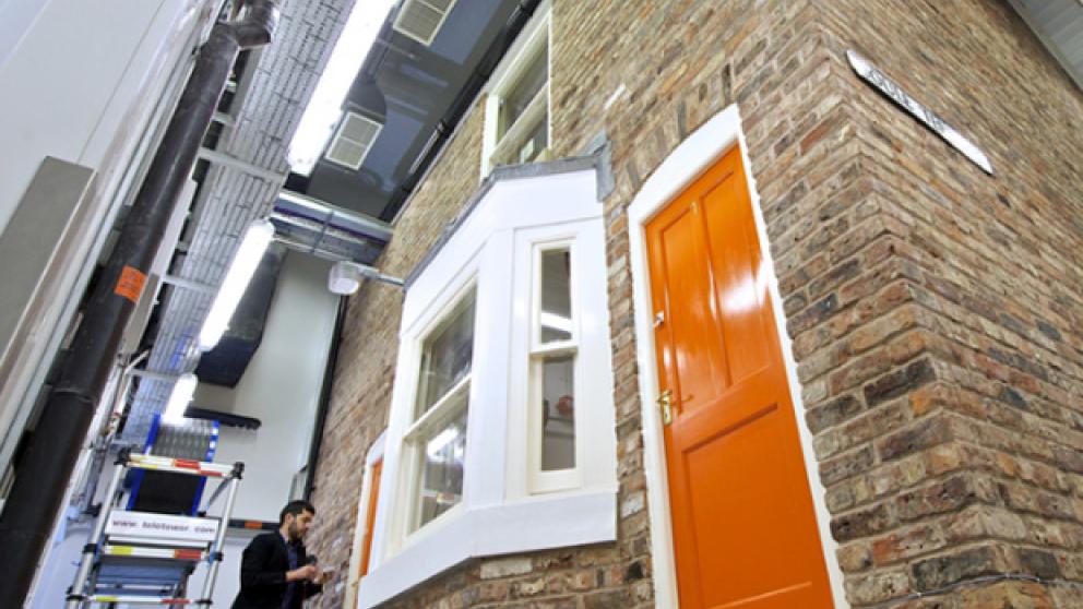 Victorian terrace house in Energy house