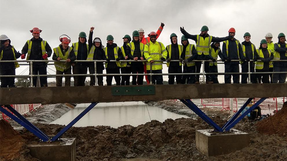 Students at Constructionarium 2019