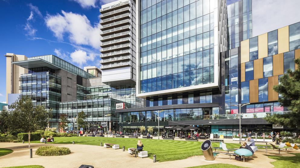 MediaCity in the daytime