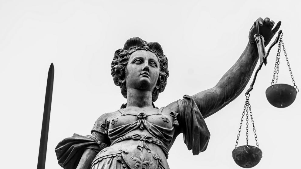 Scales of Justice statue