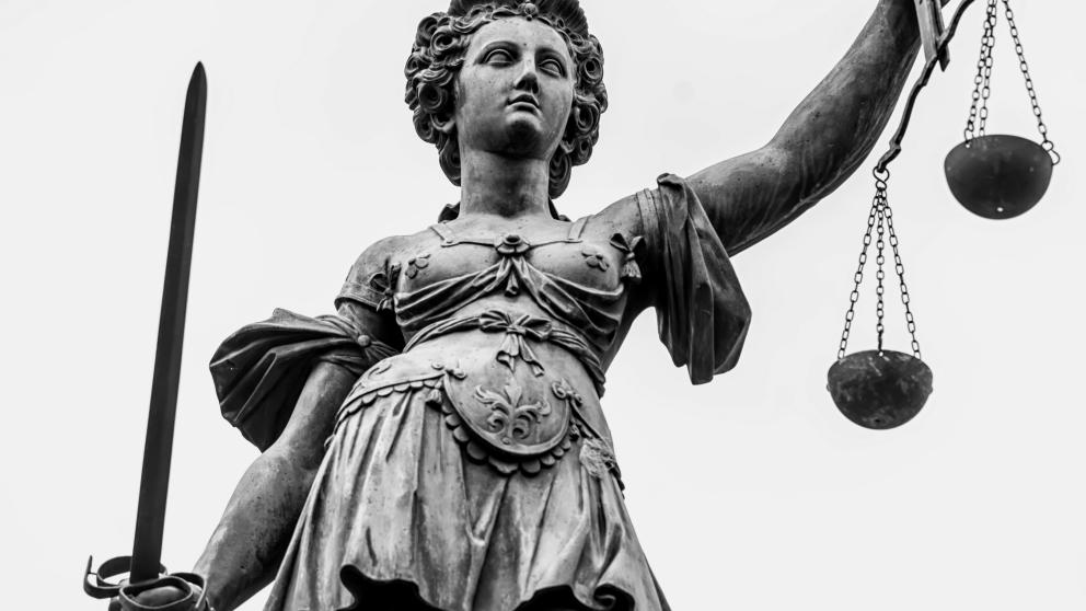 Scales of justice law image