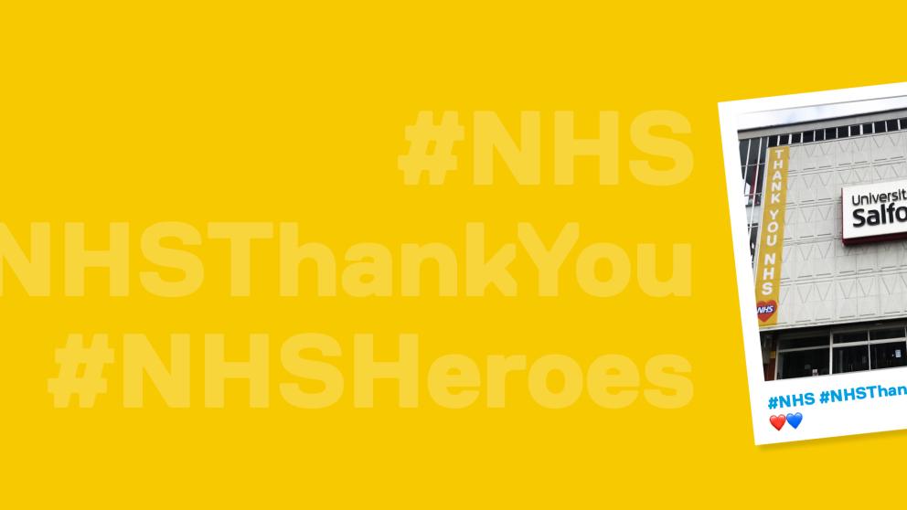 Thank you NHS heroes banner 