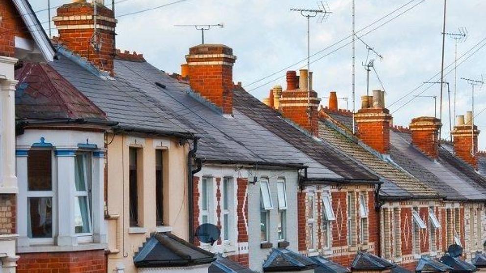 Row of terraced houses