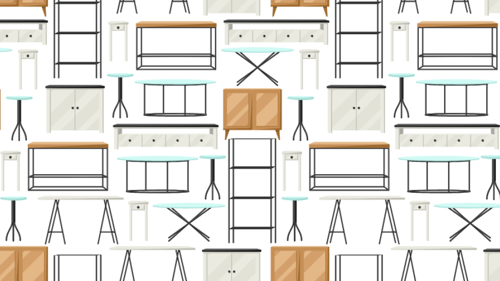 items of furniture 