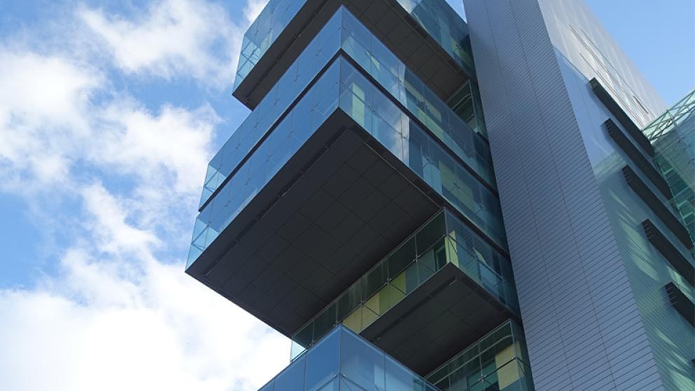 A view of the Civil Courts of Justice in Manchester