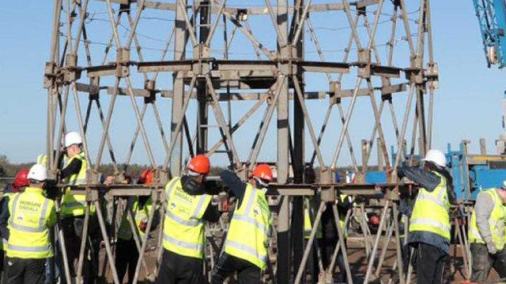 constructionarium students