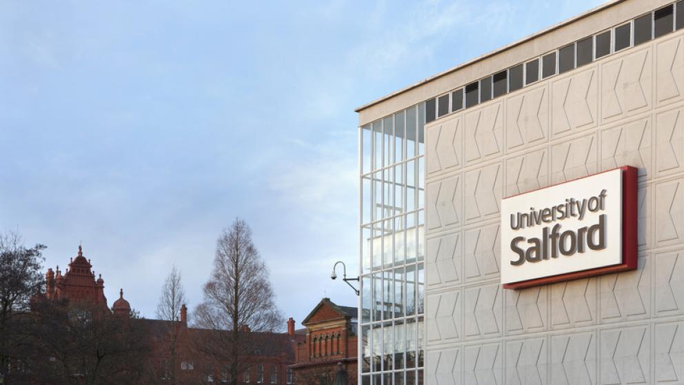 Maxwell Building exterior, University of Salford