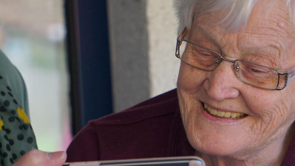 Using ipads in care homes