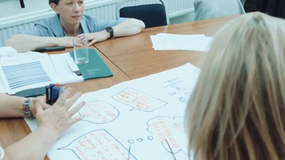 Liz Burns and CICA alcohol awareness champions