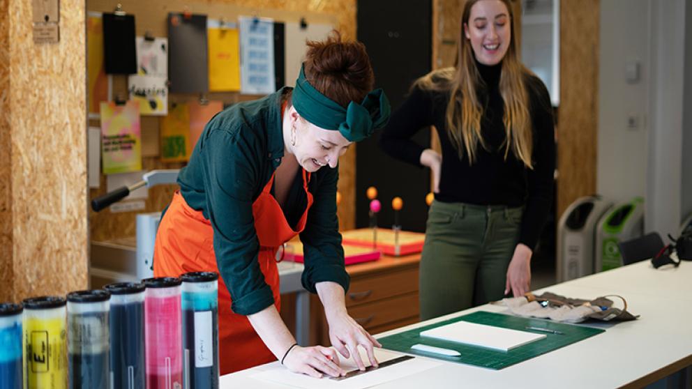 We'll expose you to practical workshops led be experienced demonstrators where you can learn new skills 
