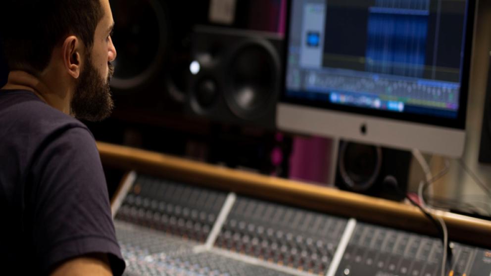 This is an image of our Creative Music Technology facilities 
