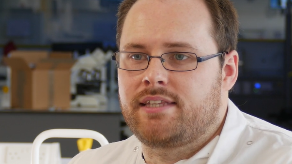 Headshot of Thomas - Biomedical Science student 