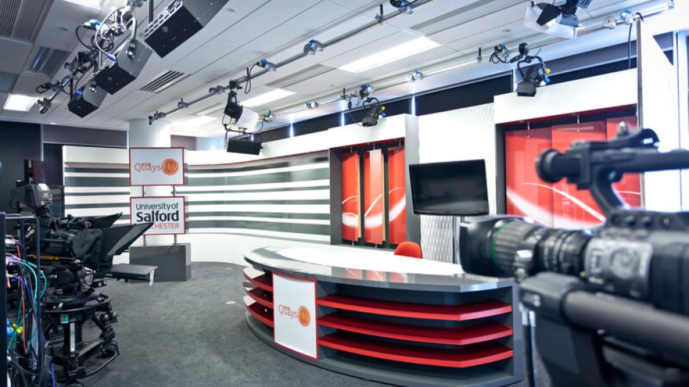 Quays TV studio