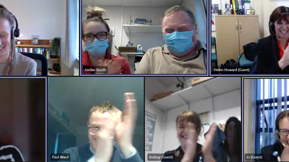 Jordan Booth is awarded Apprentice of the Year 2022 in an online ceremony