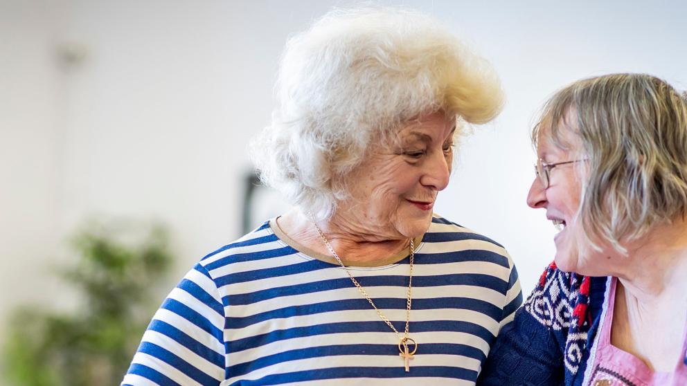 Residents in a care home